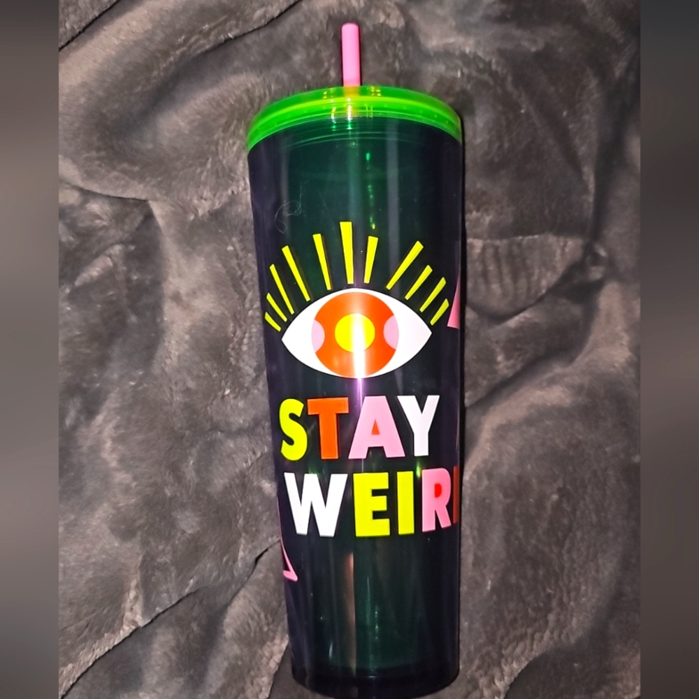 Starbucks "Stay Weird" Venti 24oz Tumbler